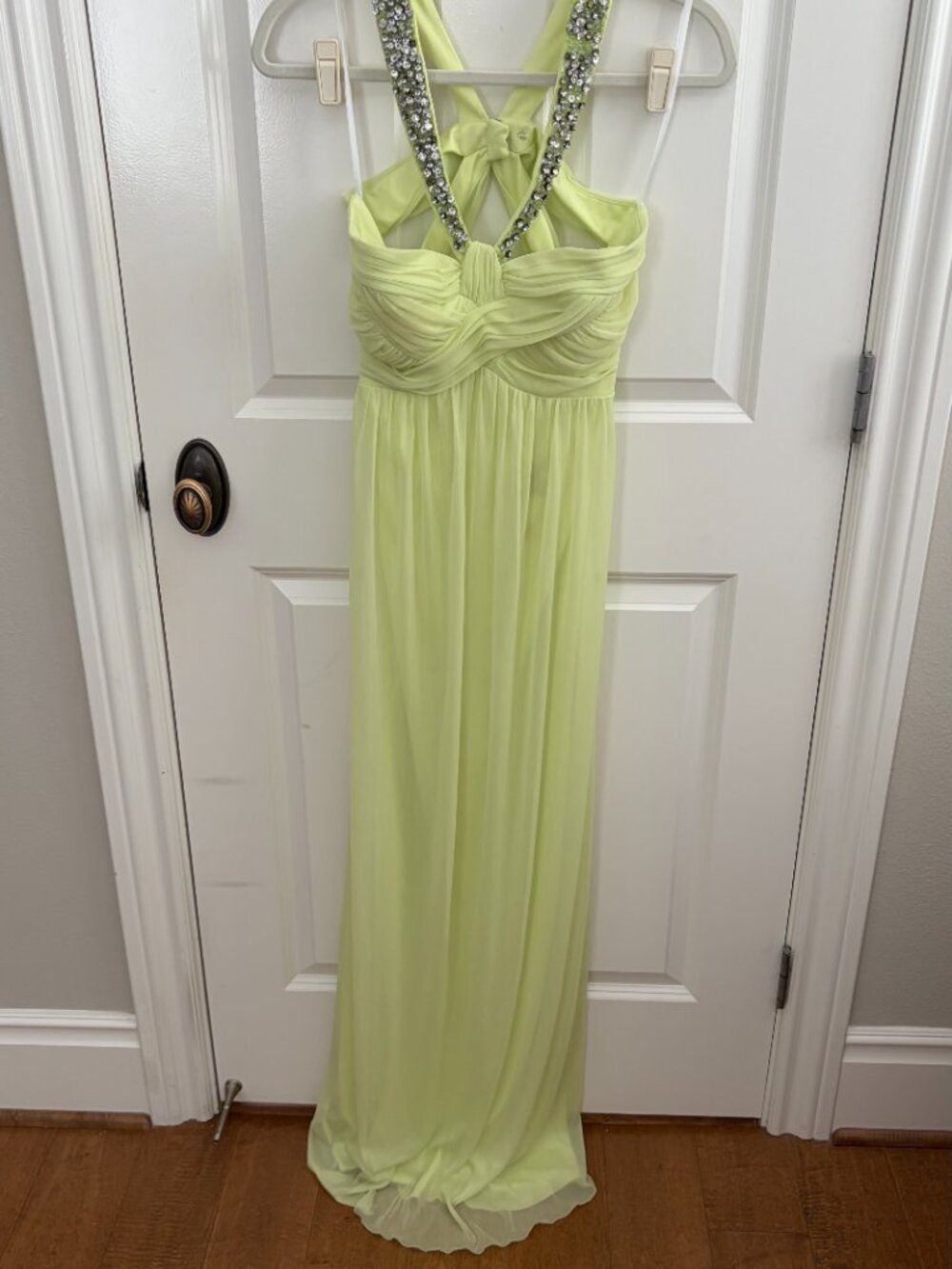City Triangles Beaded Chiffon Gown | Size 9
